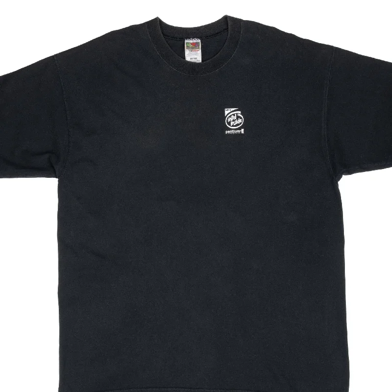 Exclusive Customization VINTAGE INTEL PENTIUM II PROCESSOR DEALER TEE SHIRT 1990S XL Exclusive Customization VINTAGE INTEL PENTIUM II PROCESSOR DEALER TEE SHIRT 1990S XL